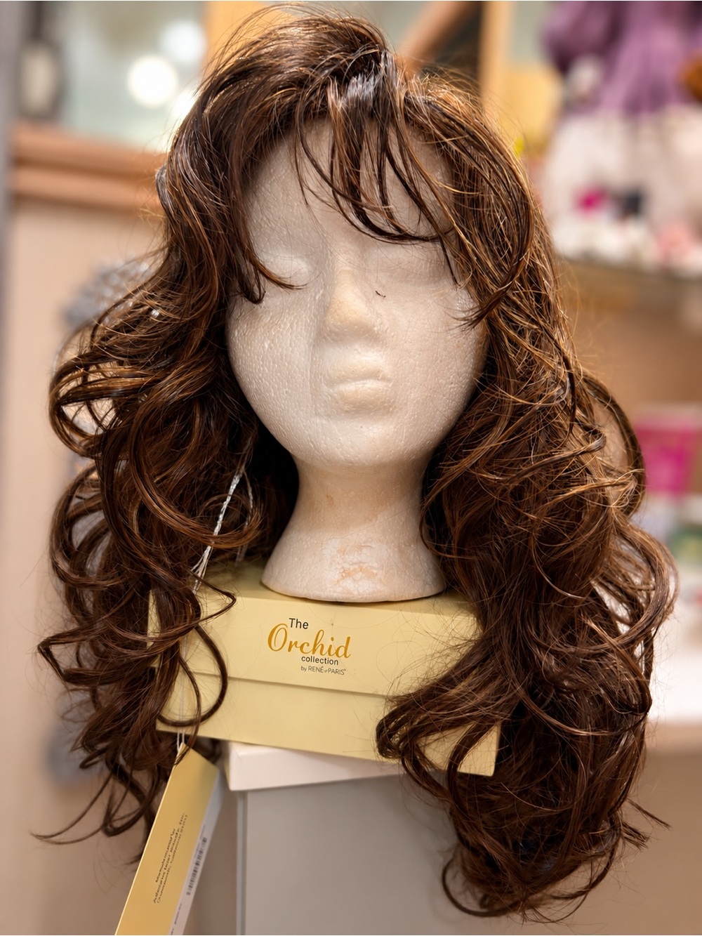 NWT Rene of Paris Ensley 6531 Sepia-Lace Front Wig-Orchid Collection